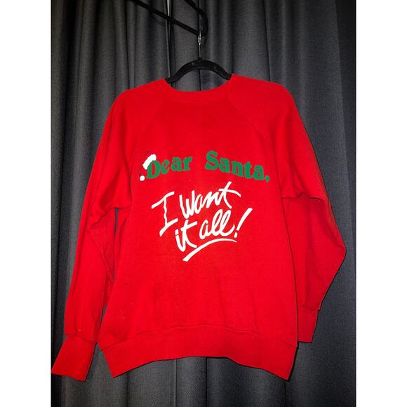 Ugly Christmas Sweater Xmas Sweatshirt Crewneck Size XL Vintage - Picture 1 of 3